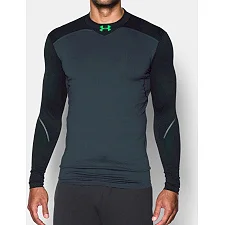 Компрессионная футболка Under Armour ColdGear® Armour Elements Mock Stealth Gray