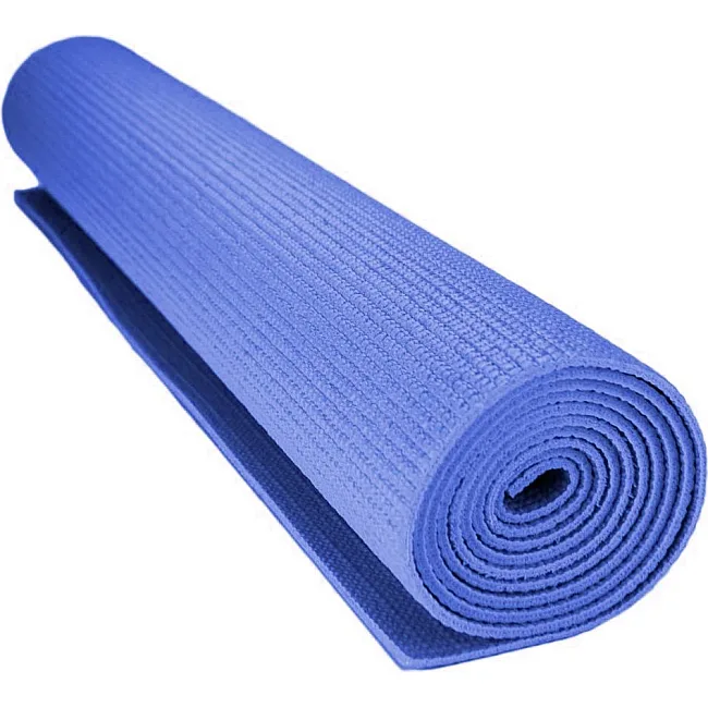 Коврик для фитнеса и йоги POWER SYSTEM PS-4014 PVC Blue (173x61x0.6)