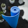 Коврик для фитнеса и йоги POWER SYSTEM PS-4014 PVC Blue (173x61x0.6)