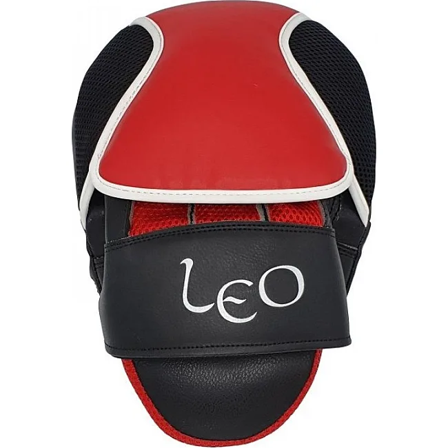 Лапы для бокса LEO (черный-красный)