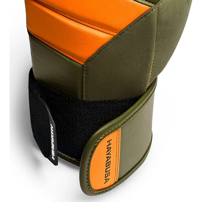 Перчатки для бокса HAYABUSA T3 Green Orange