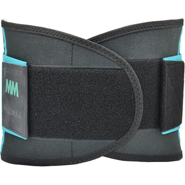 Пояс для похудения и поддержки MADMAX FA-277 Black/turquoise