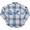 Рубашка HOWITZER Fleet Flannel Blue Grey