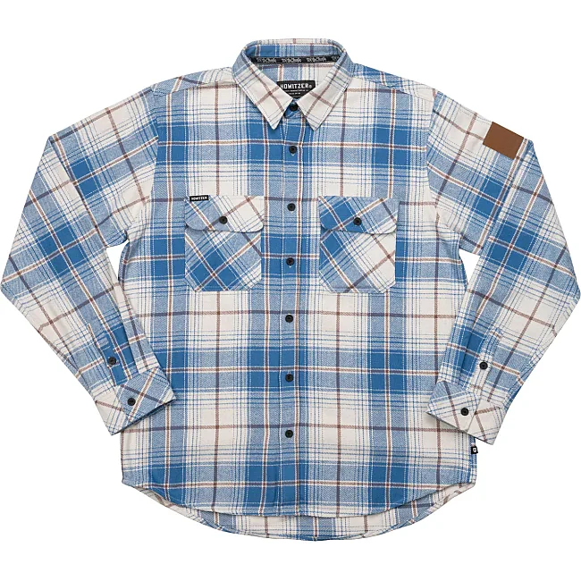 Рубашка HOWITZER Fleet Flannel Blue Grey