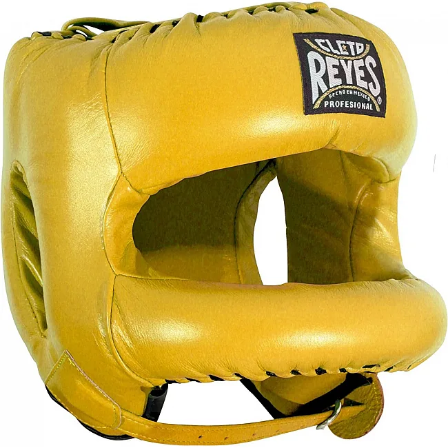 Шлем с бампером Cleto Reyes Redesigned Face Bar Yellow