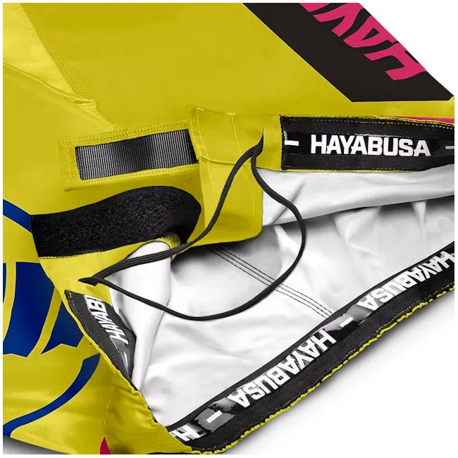 Шорты для ММА HAYABUSA Icon MMA Yellow Blue