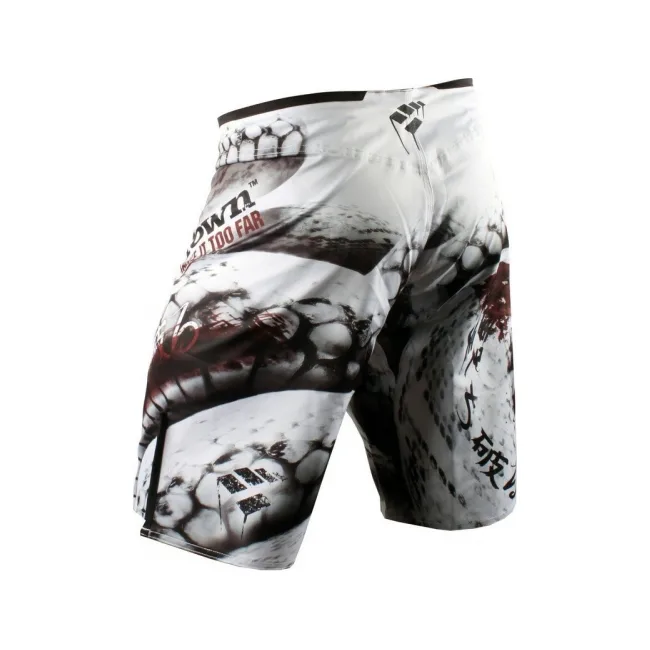 Шорты ММА PunchTown Frakas eX Ice Mamba White