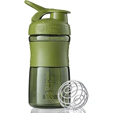 Спортивный шейкер-бутылка BLENDERBOTTLE SportMixer Flip 20oz/590мл Moss Green