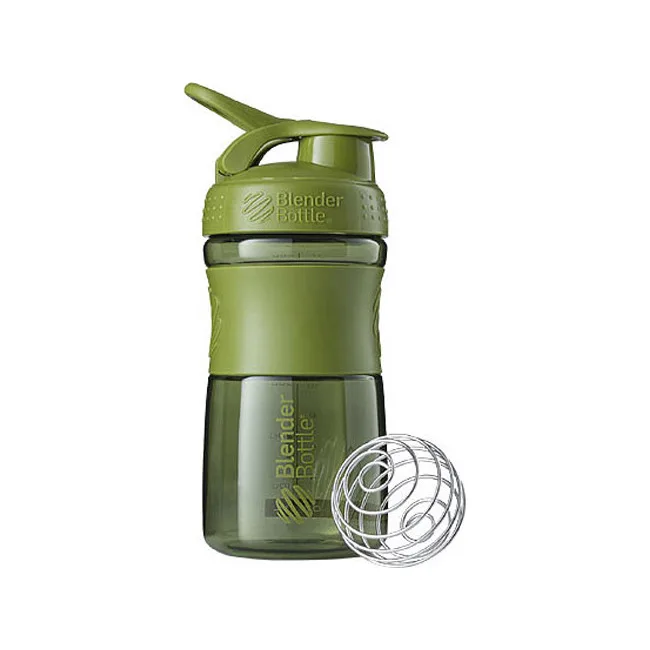 Спортивный шейкер-бутылка BLENDERBOTTLE SportMixer Flip 20oz/590мл Moss Green