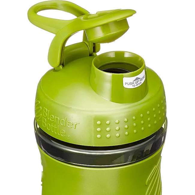 Спортивный шейкер-бутылка BLENDERBOTTLE SportMixer Flip 20oz/590мл Moss Green
