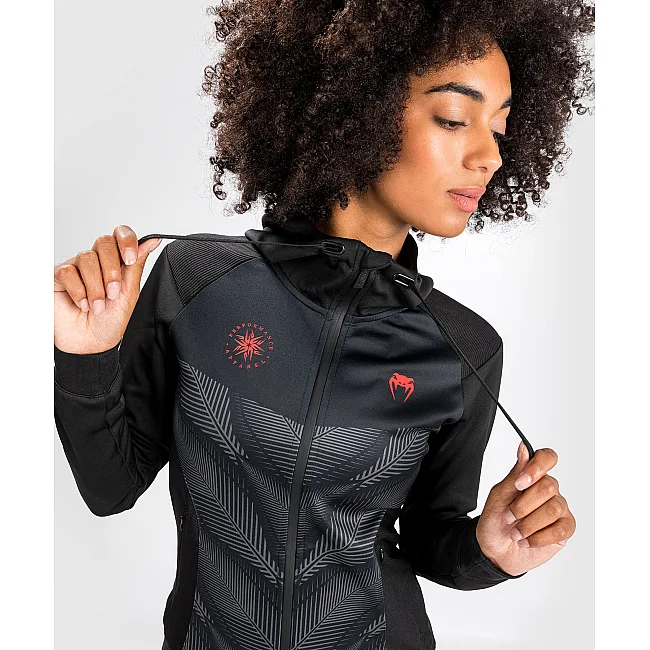 Толстовка женская VENUM Phantom Black Red
