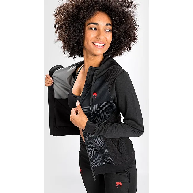 Толстовка женская VENUM Phantom Black Red