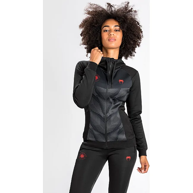 Толстовка женская VENUM Phantom Black Red