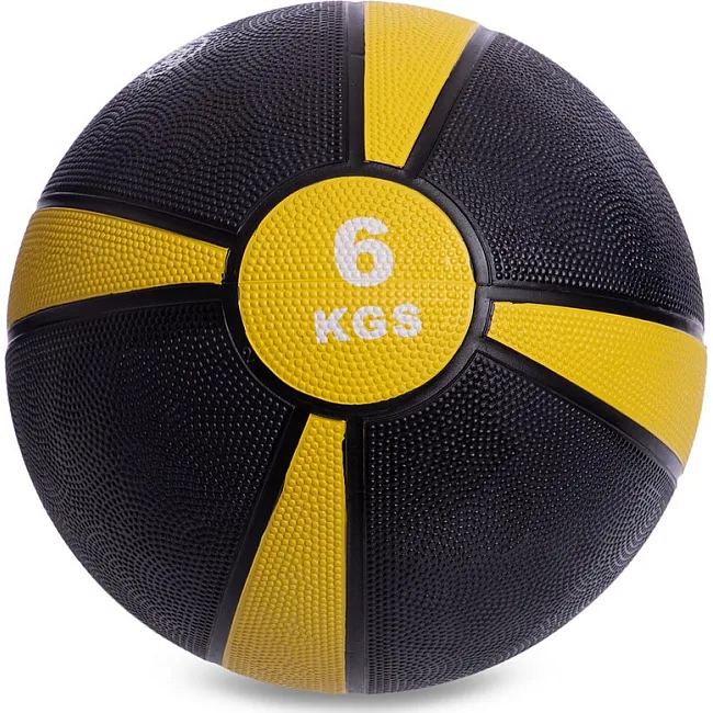 Мяч медбол ZELART FI-5122-6 6кг