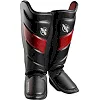 Защита голени и стопы Hayabusa T3 Striking Black Red