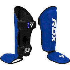 Защитные щитки для ног RDX Shin Instep Molded King Blue White