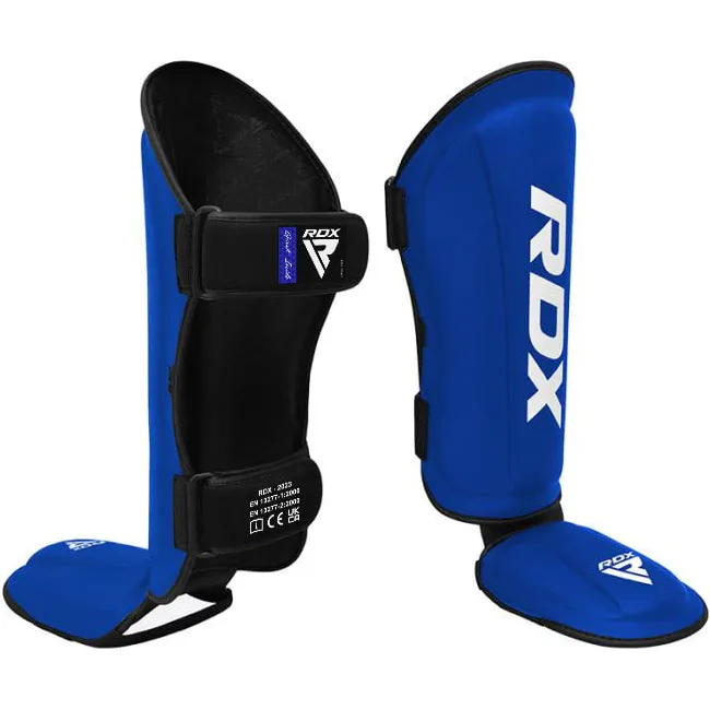 Защитные щитки для ног RDX Shin Instep Molded King Blue White