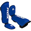 Защитные щитки для ног RDX Shin Instep Molded King Blue White