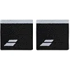 Напульсники BABOLAT LOGO WRISTBAND BLACK/WHITE