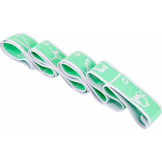 Лента эластичная с петлями для растяжки ленточный эспандер Elastiband SP-SPORT FI-8673 (Разные цвета)