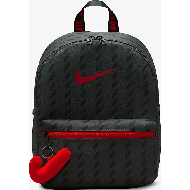 Рюкзак NIKE Y Nk Jdi Mini Bkpk - Su26 Aop 11L черный, красный (для детей) 5 x 33 x 13 см