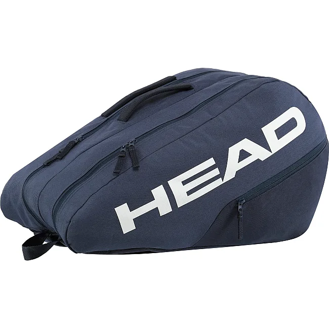 Теннисная сумка для ракеток падел тенниса на 4 ракетки HEAD Base Padel 261365 (Темно-синий)