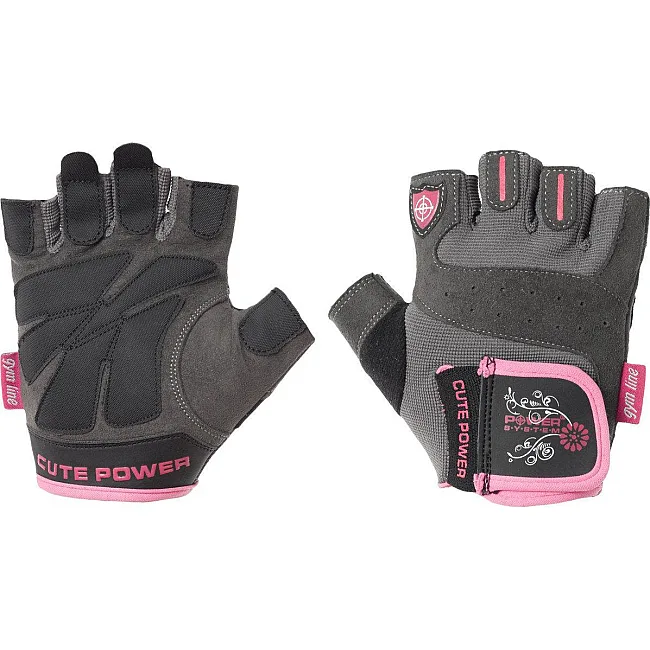 Перчатки для фитнеса Power System PS-2560 Cute Power женские Pink