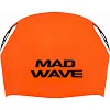 Двухсторонняя шапочка для плавания силиконовая для взрослых MADWAVE Reverse Angry M055434 (Красный-черный)