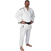 Кімоно для дзюдо Adidas Champion III з ліцензією IJF (білий/чорні смуги) J-IJF-2