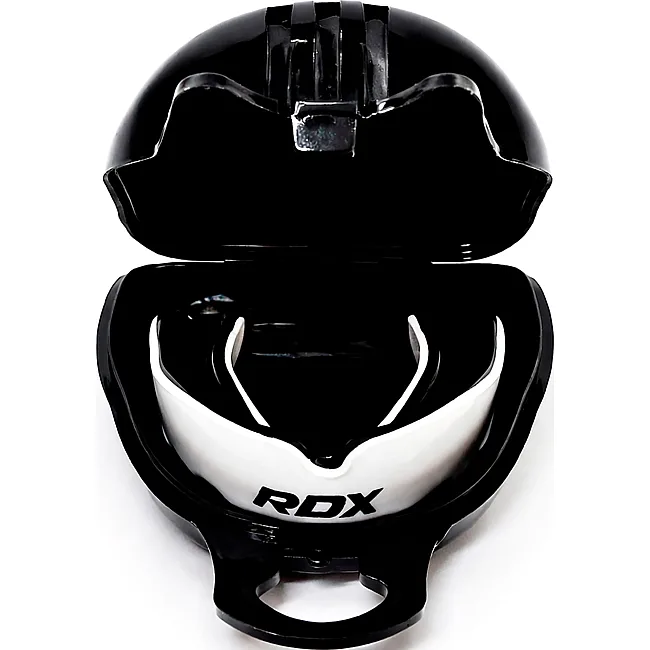 Капа RDX MOUTH GUNDER ARMOURRD ADULT белый, черный One Size