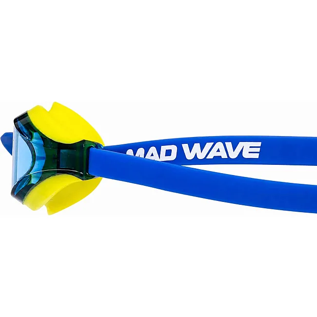 Очки для плавания юниорские MADWAVE Accelerator M043405 (Голубой)
