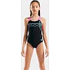 Купальник закрытый для девочек Arena SUNRISE SWIMSUIT SWIM PRO BACK черный, бирюзовый, розовый (для детей) 11