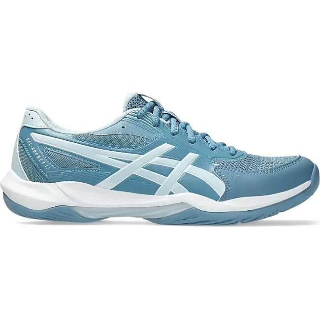 Кросівки сквош чоловічі ASICS Gel-Rocket 12 SABA BLUE/COOL GREY