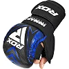 Боксерські рукавиці RDX GRAPPLING GLOVES SHOOTER IMMAF-1 чорний, синій