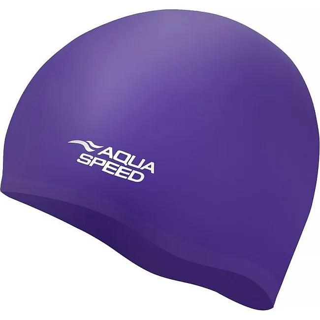 Шапка для плавания Aqua Speed LONG HAIR CAP 62228 фиолетовый One Size