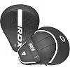 Лапы боксерские RDX F6 KARA Matte White
