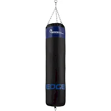 Боксерський мішок EDGE Lords 160*40см. вага 47 кг. EWW наповнений Black/Blue