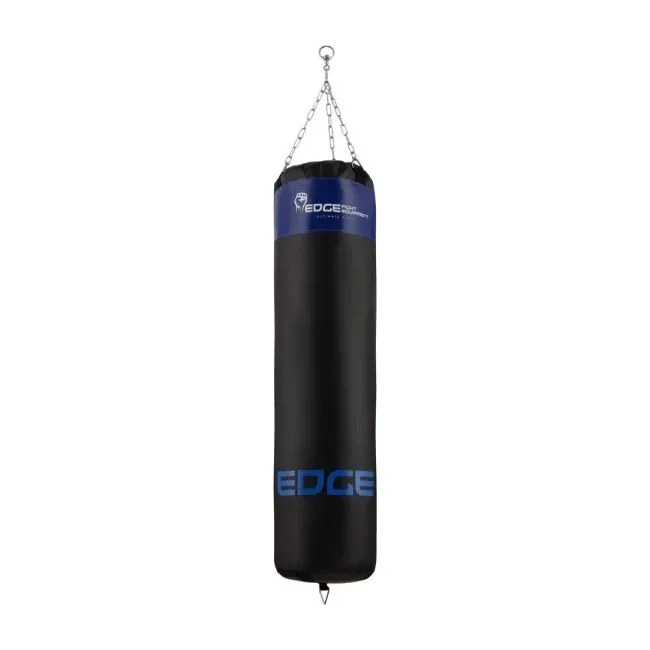 Боксерський мішок EDGE Lords 160*40см. вага 47 кг. EWW наповнений Black/Blue