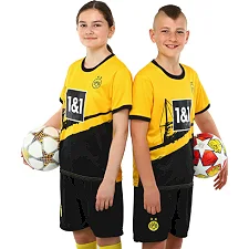 Футбольна форма дитяча із символікою клубу BORUSSIA DORTMUND домашня 2024 SP-SPORT CO-6264 20-28