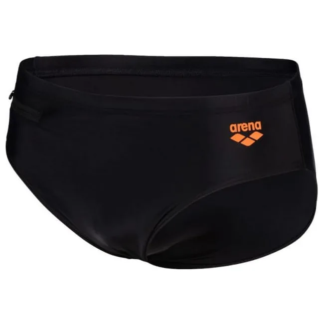 Плавки Arena ZIP BRIEF 9CM черный