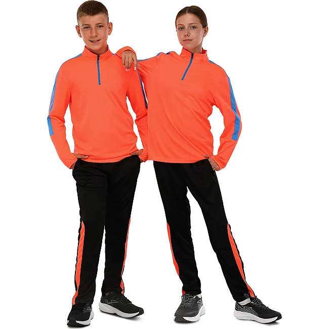 Спортивный костюм
 детский лонгслив на молнии и брюки LIDONG LD-2002T 26-32 (Черный-салатовый)