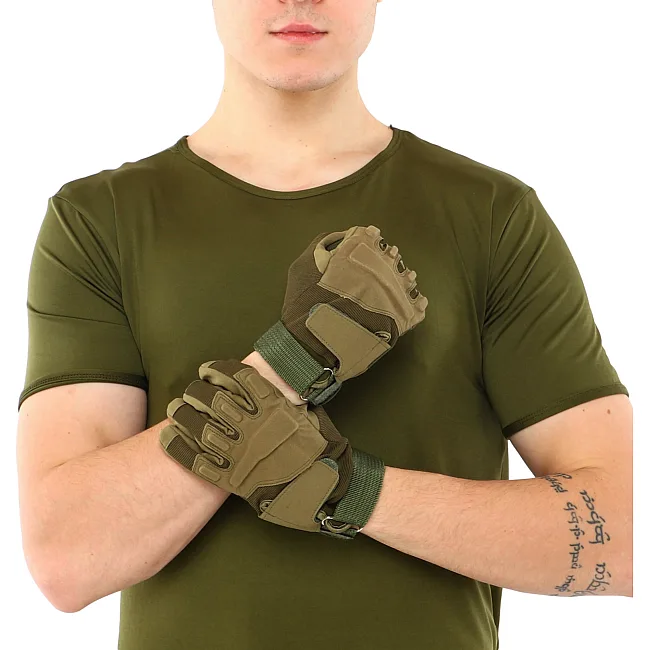 Тактические перчатки BLACKHAWK BC-4468 (Оливковый)