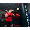 Боксерские перчатки TITLE Boxing Pro Style Leather Gloves3.0 Red/White (бинты 4м. в комплекте)