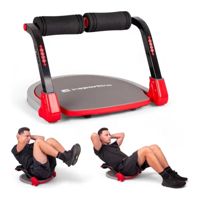 Дип-станция inSPORTline AB Perfect Duo II, черно-красная