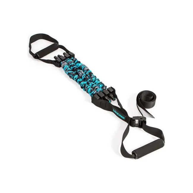 Эспандер PULL-UP AUXILIARY BELT синий 6x12x40см