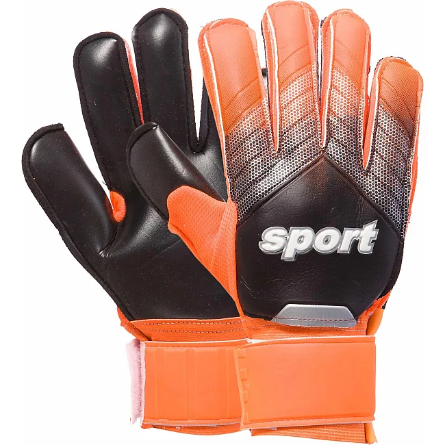 Вратарские перчатки SP-SPORT 920 (Черный-оранжевый)