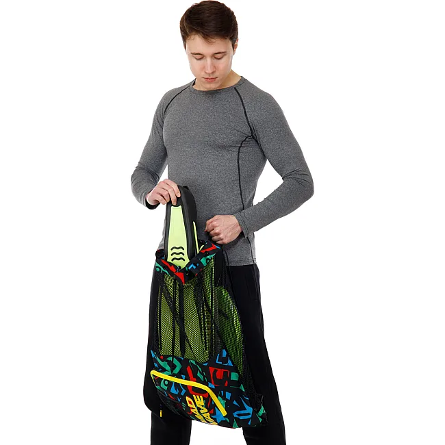 Рюкзак-мішок спортивний
 MADWAVE
 M111006006W VENT DRY BAG 65х48, 5см (Мультиколор)
