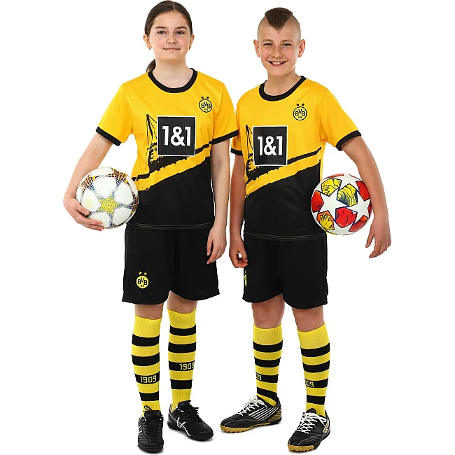 Футбольна форма дитяча із символікою клубу
 BORUSSIA DORTMUND домашня 2024 SP-SPORT
 CO-6264 20-28