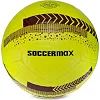 Футбольный мяч HYBRID SOCCERMAX FIFA FB-3113 №5 PU (Желтый-бордовый)
