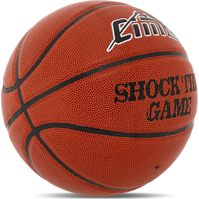 Баскетбольний м'яч
 CIMA BA-9036 SHOCK THE GAME
 7 (Коричневий)